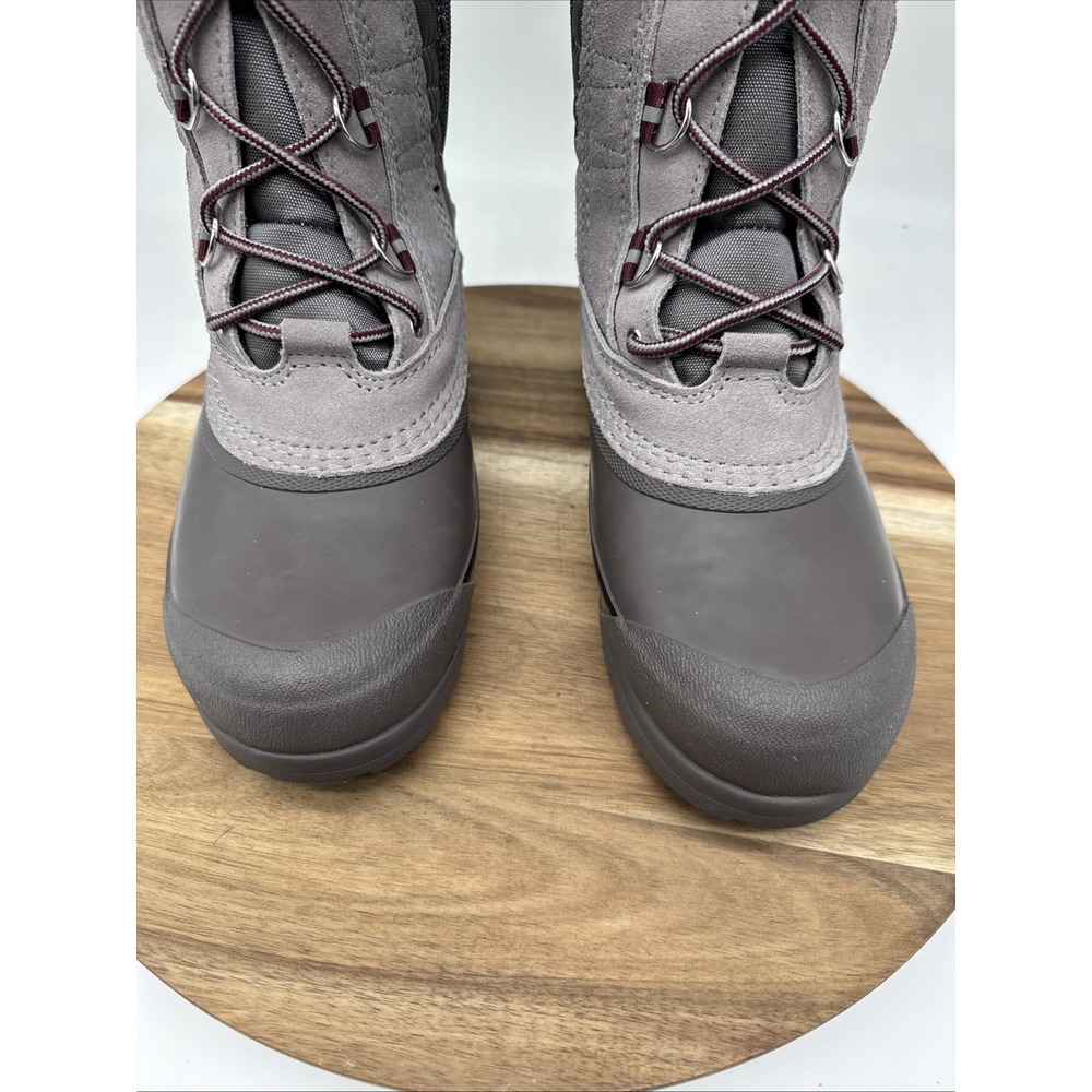 Lands' End NWT Women's Squall Snow Boot‎  Size 7.5B Style 520086 Gray Thermolite - Picture 3 of 10